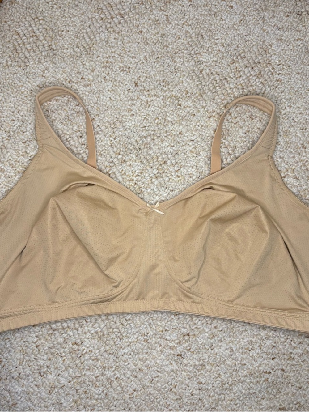 Comfort Choice Women’s Beige Tan Nice Bra 52DDD Basic